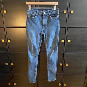 MAJE high waist skinny jeans